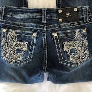 Miss Me jeans signature boot Sz 28 x 33
